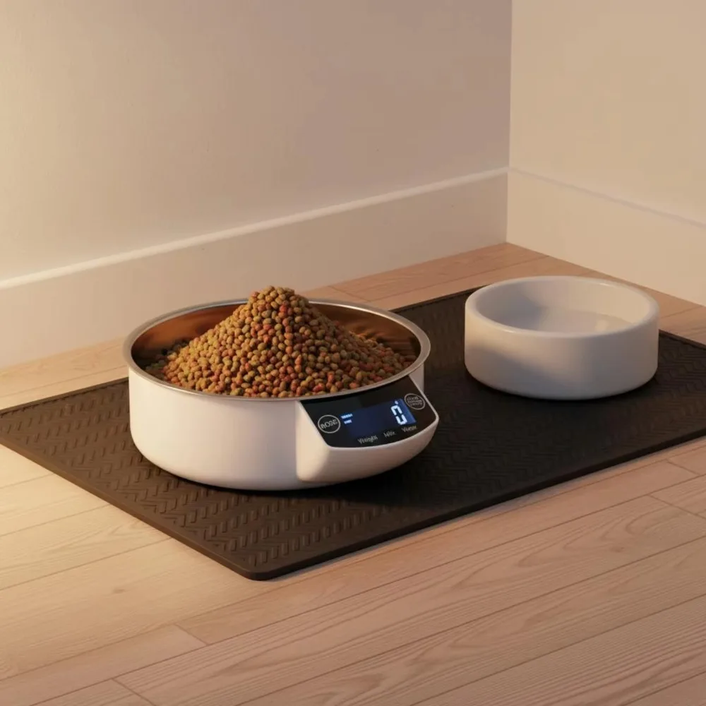 Detachable Stainless Steel Electronic Bowl Scale LCD Display Accurate Food Bowl Scale Battery Powered Conversion Units