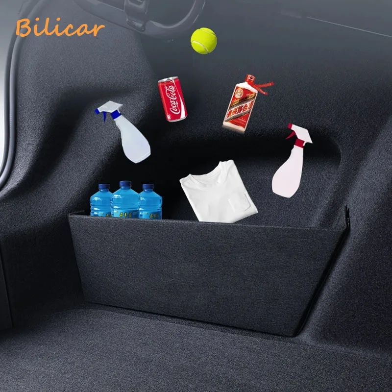 

Car Trunk Baffle Boot Cushion Storage Partition Plate For VW Tiguan MK2 T-Cross TCross Tharu Touareg 2023 2022 2021 2019