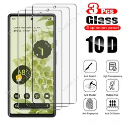 3PCS For Google Pixel 6 6a 5a 5G 4a 4G 5 4 3 2 XL Pixel2 Pixel6 Pixel5 Pixel3 3XL 2XL Tempered Glass Protector Screen Cover Film