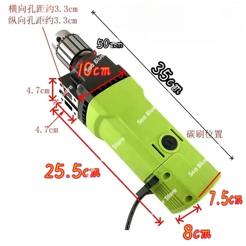 Power Tools 5156E/5157 Drill Motor Motor Hand Drill Pistol Drill High Power Speed Regulation