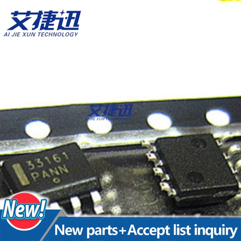 10Pcs 100% New and original  MC33161DR2G silk-screen 33161 MC33161DR SOP8 Universal Voltage Monitorslarge stock