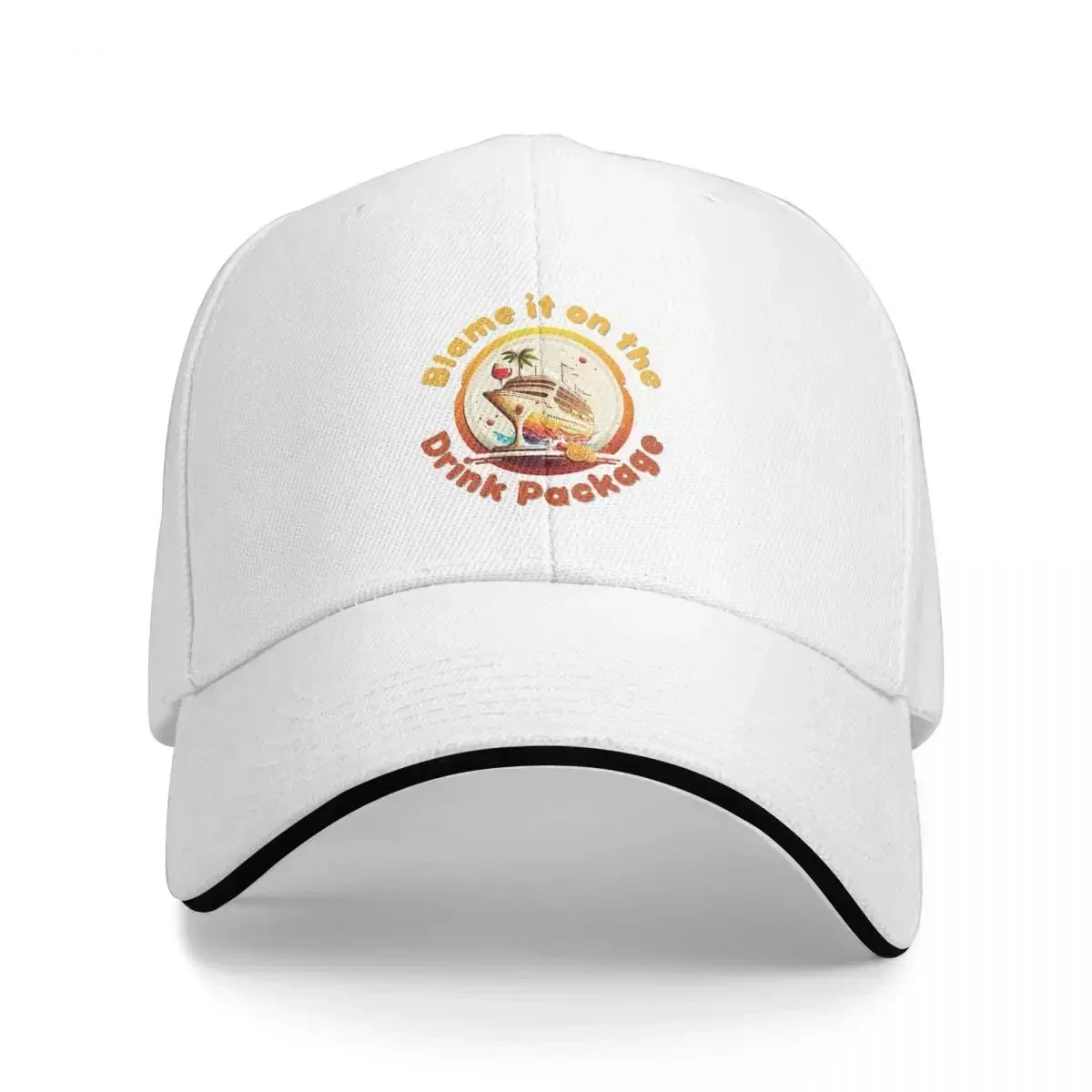 2026 Blame It On The Drink Package Cap Fashion Casual Baseball Caps Adjustable Hat Hip Hop Summer Unisex Baseball Hats