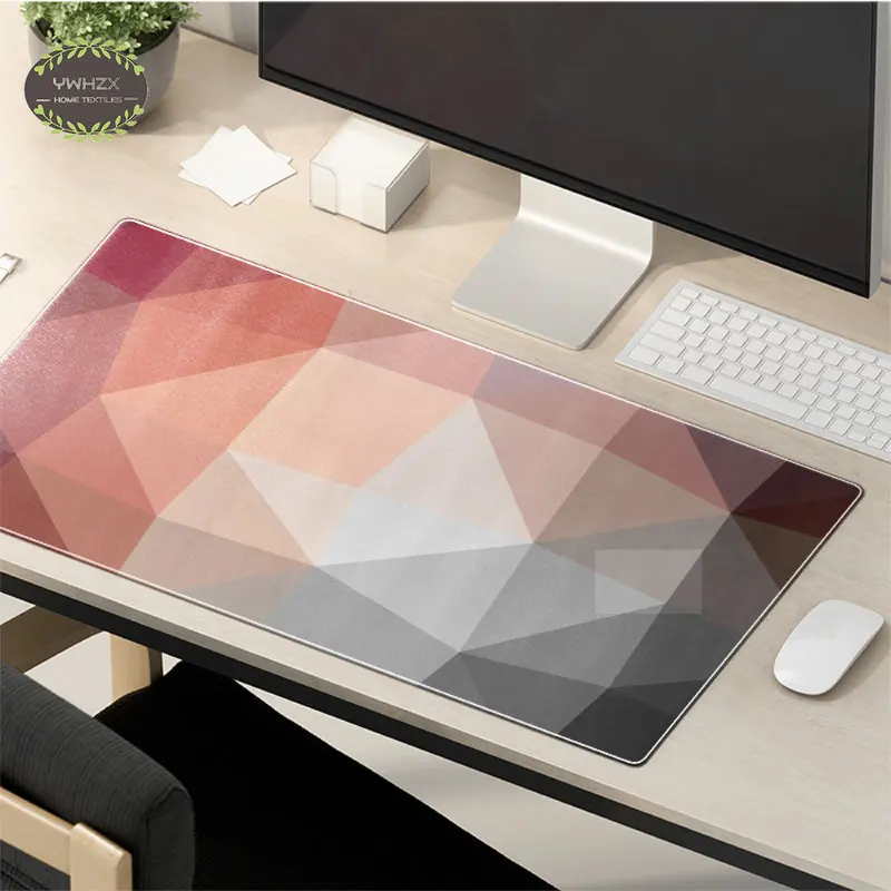 Gradient Texture Mouse Pad Gaming Computer Home MousePads Keyboard Office Mat Gamer Desk Carpet Rubber Anti-slip Rugs Decor