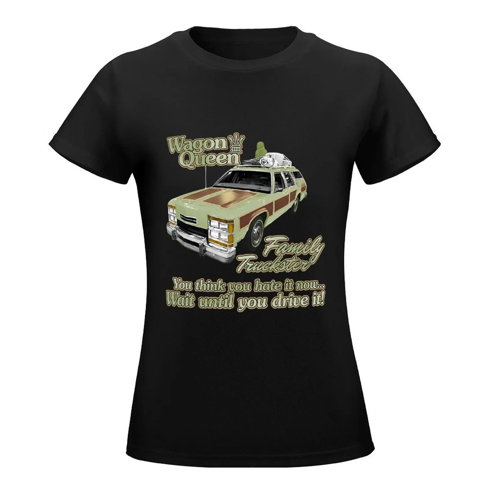 Wagon Queen Family Truckster T-Shirt funnys Blouse cute clothes clothes for Women