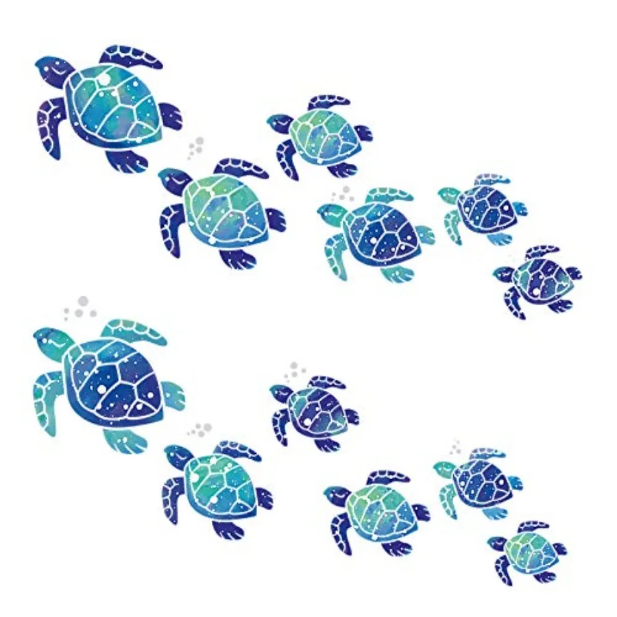12 Pcs Sea Turtle W…