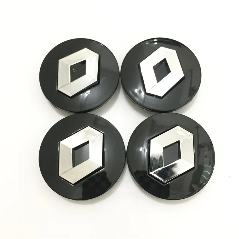 

4pcs 56mm Car Wheel Center Hub Cap Badge Emblem Decal Wheel Sticker For Renault koleos duster megane 2 logan clio