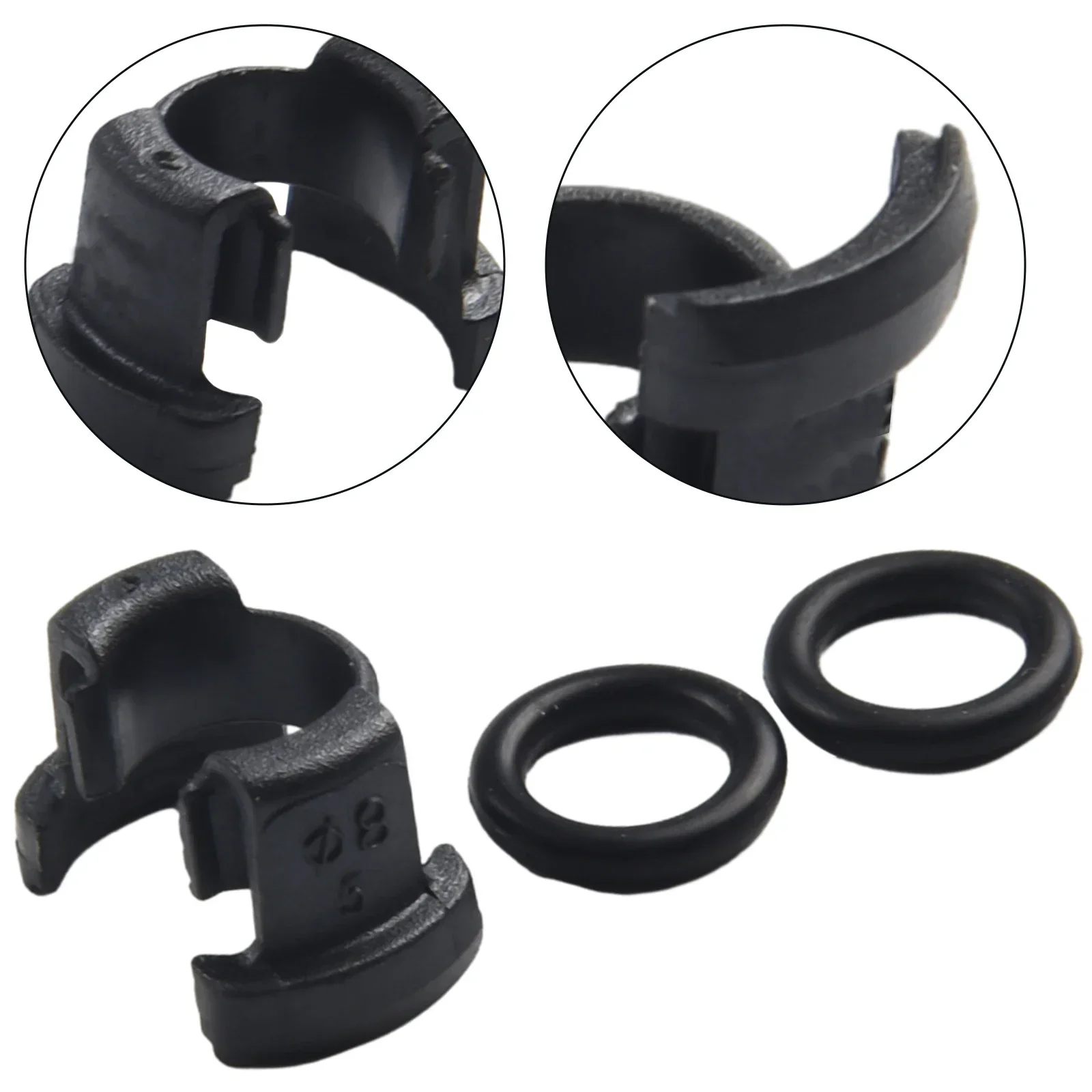 3pcs/ Set A/C Condensor Hard Line Lock Clamp Clip Car Interior A/c Duct Clip And Seal Rings 88718-1E150 For Toyota 2018-22