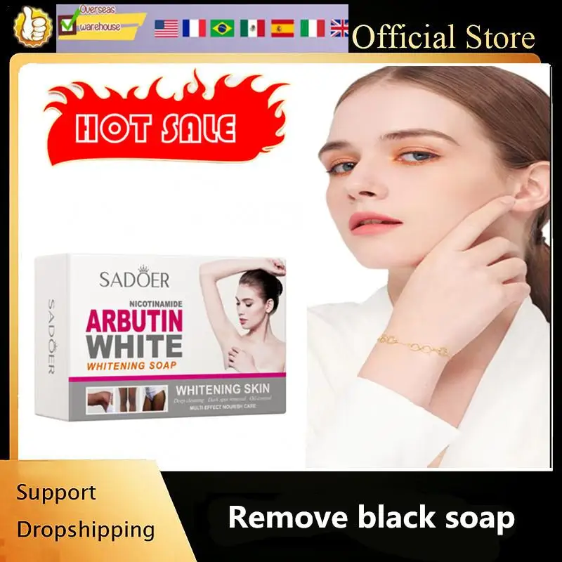 

100g Niacinamide Arbutin Facial Soap Moisturizing Brightening Deep Cleansing Body Face Wash Foam Facial Cleanser Handmade Soap