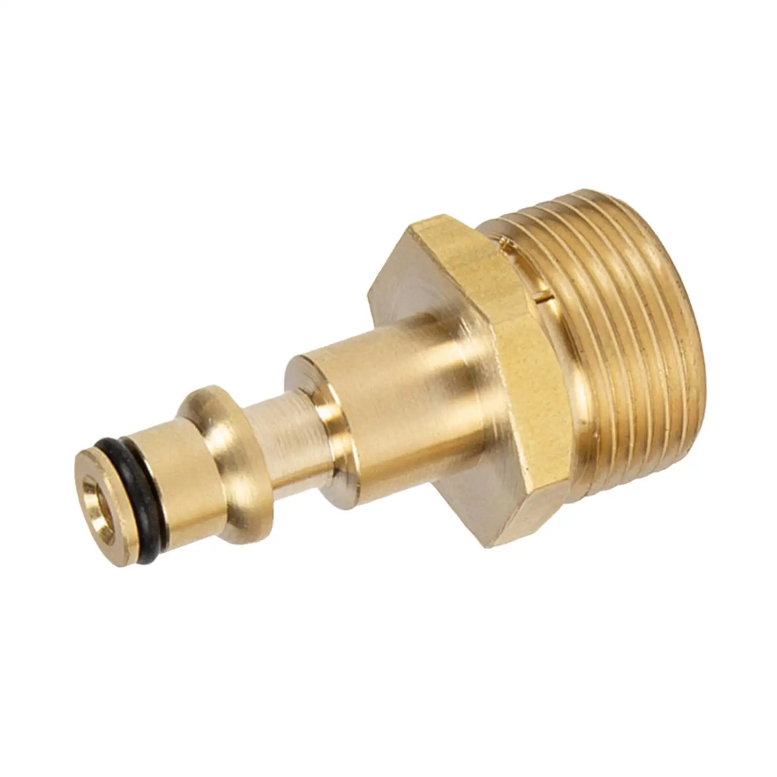 High Pressure Washer Hose Connector Solid Brass M22 Male to Male Fitting for Lavor Car Washer Garden Watering Accessory