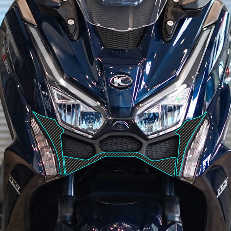 For KYMCO XCITING S250  Decal Carbon Fiber Protective Decal Decorative Decal Decal Modification Accessories