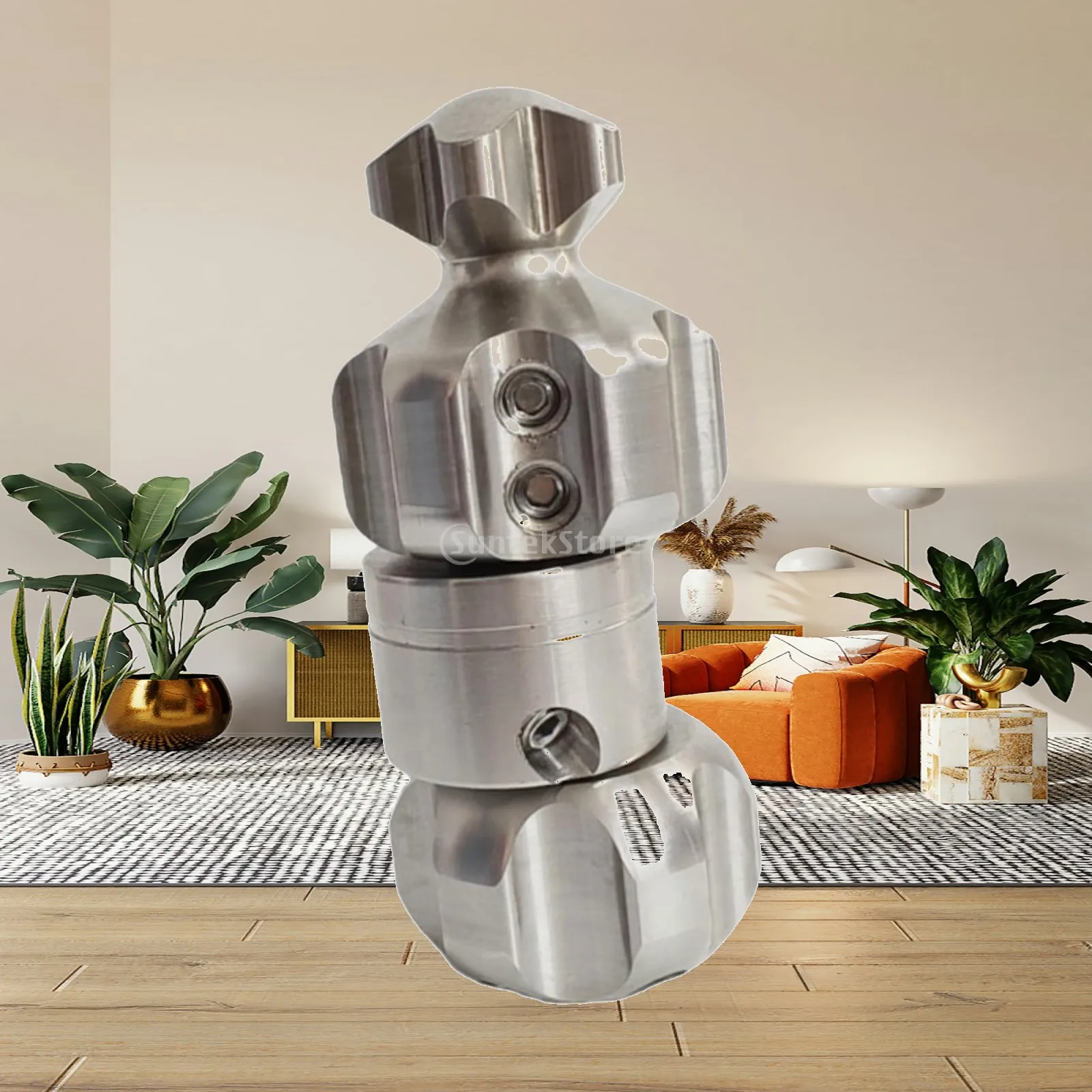 1/2 Inch Internal Thread Rotating Sewer Nozzle High Pressure Jet Head for Pipe and Drainage Cleaning