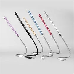 5V LED Book Light Flexible Reading Lamp Portable Notebook Power Socket Lights For Bedroom Desk Decorat PC Keyboard Lighting