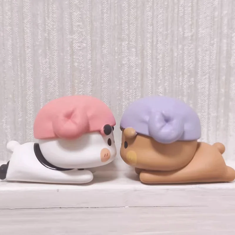 Yier And Bu Bu'S Daily Series Blind Box Model Cute Trendy Play Toy Tabletop Decorative Ornament Pvc Second Wave Holiday Gift