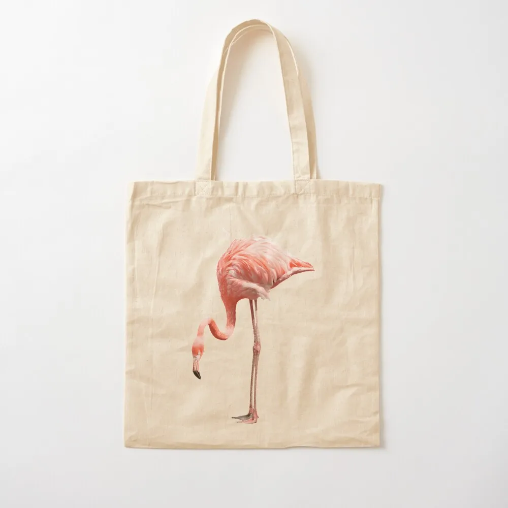 

FLAMINGO PINK BIRD Tote Bag free delivery bags personalized tote bag Canvas Tote Bag