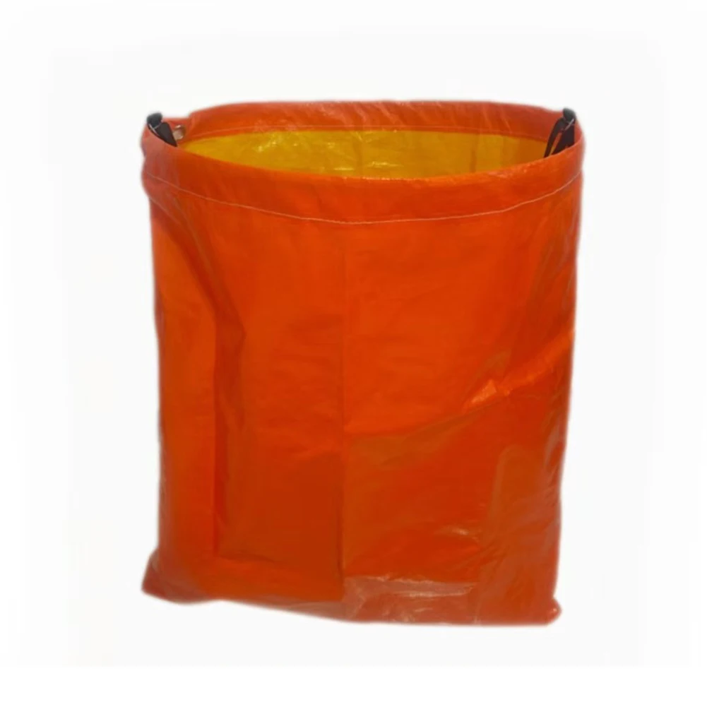 Functional PE Leaf Bag with Shoulder Strap for Transporting Garden Refuse Including Leaves Grass and Small Branches