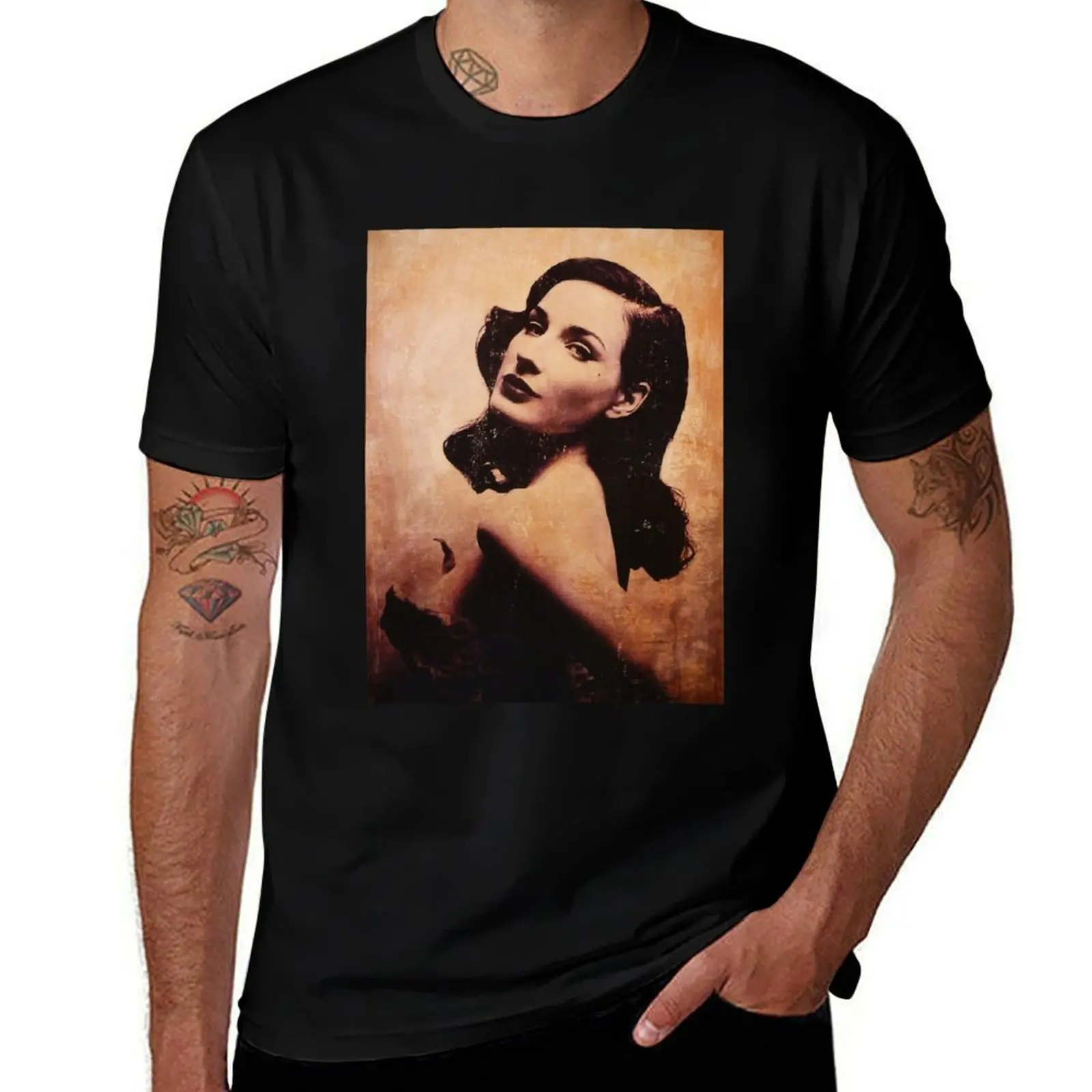 Dita (sepia) Active T-Shirt Work Utility Short Sleeve Shirt