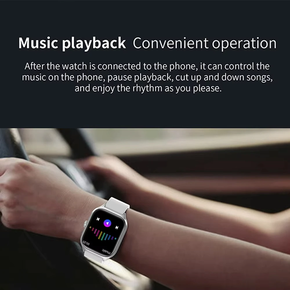 LAXASFIT H9 Pro max Novo mostrador de relógio inteligente para atender as chamadas Rastreamento de calorias Monitoramento de oxímetro de frequência cardíaca Bluetooth Smartwatch