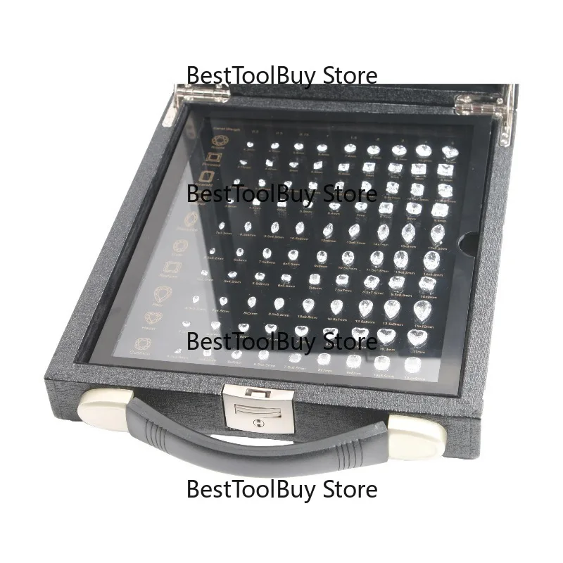 Most Popular Cubic Comparison Color Grade Master Stone Set Testing Tools