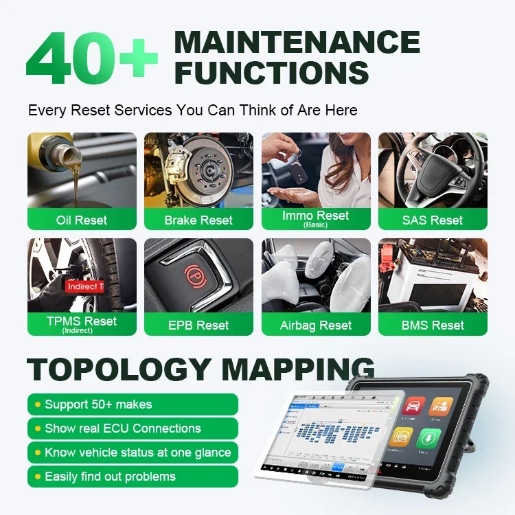 Escáner de programación y sintonización Autel Maxisys Ultra Ev Mk908p Maxsys Ms919 Maxis Ms 919 herramienta diagonal del escáner