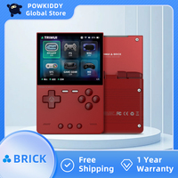 TRIMUI BRICK Handheld Game Console 3.2'' IPS Screen Linux System Trimui UI Metal Back Panel Key LED Lighting Children's Gifts