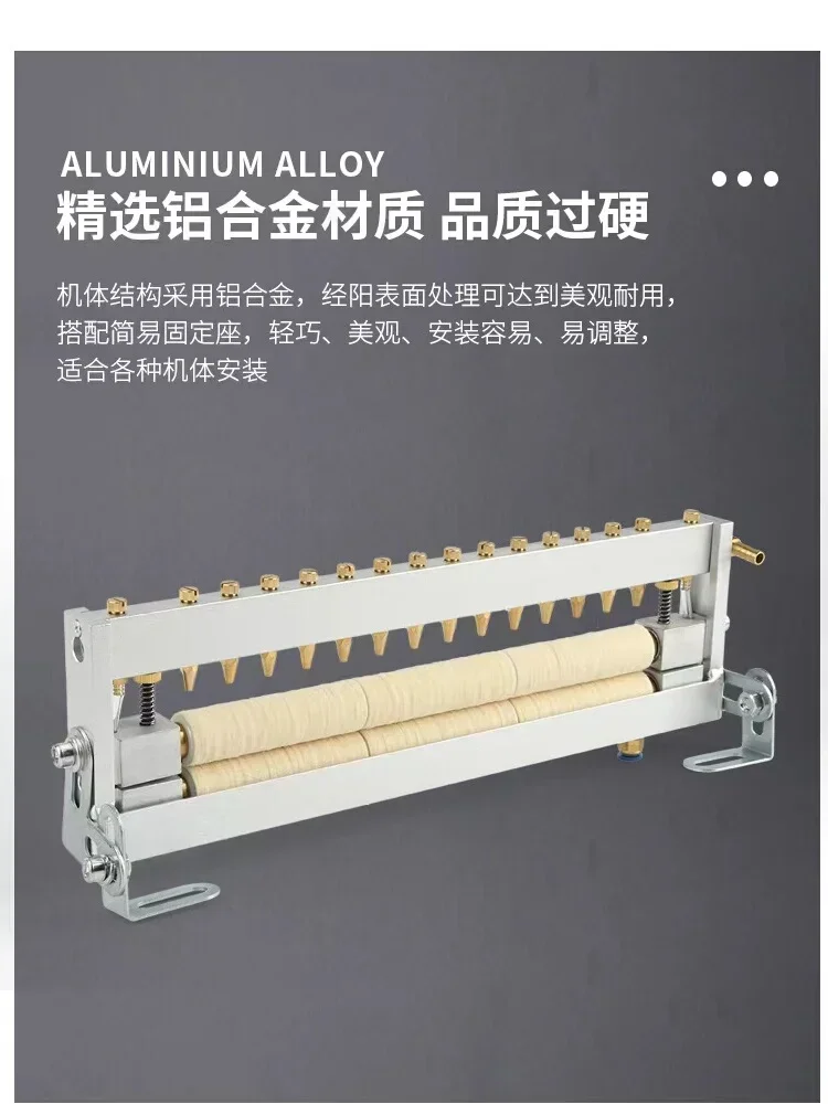 High quality oil feeder punch double-sided automatic oil feeder wool wheel