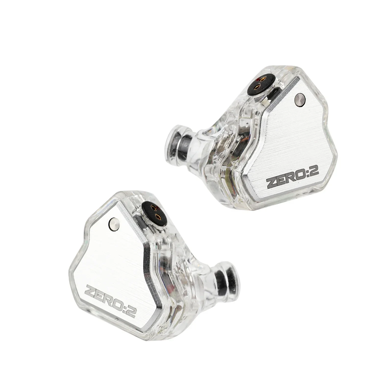 سماعات أذن Crinacle Zero 2 مع كابل OFC للموسيقي ، سماعات أذن سلكية ، سماعات أذن للألعاب ، محدثة ، 10 سائق ديناميكي ، 7 هرتز