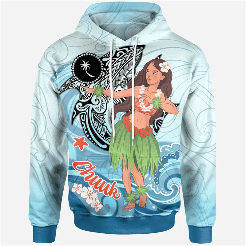 3D Printing Chuuk State Coat Of Arms Polynesian Tattoo Lapu Lapu Sun Tribal Hoodies For Men Kids Fashion Hooded Hoody Pullover