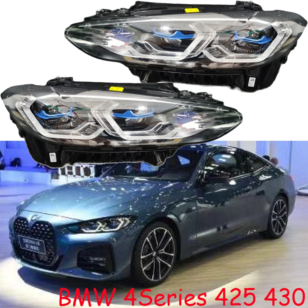 1pcs car bumper 4series headlamp for BMW headlight 425 430 435 M4 LED car accessories for BMW fog light