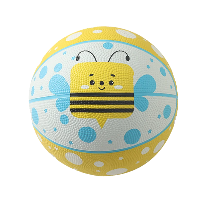 

Chenguang Authentic No.3 Student Basketball Children's Customized Cartoon Bee Pattern Comfortable and Durable