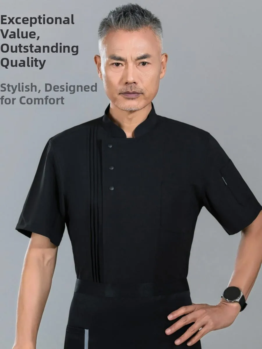 

Новая летняя рабочая одежда для поваров: дышащая, тонкая, для мужчин и женщин, для ресторанов, кухонь, пекарен, кондитерских, школьных столовых.