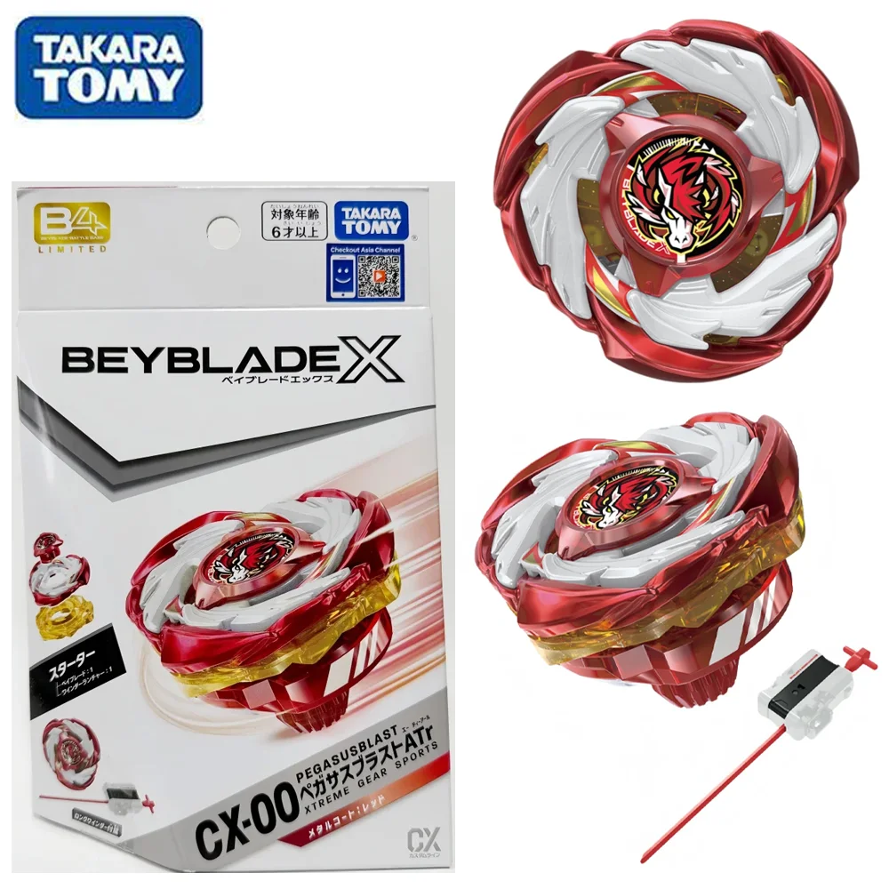 

В наличии ОРИГИНАЛЬНЫЙ набор Takara Tomy Beyscollector CX-00 Starter Pegasus Blast ATr [Metal Coat Red] — игрушки, подарки на день рождения для детей