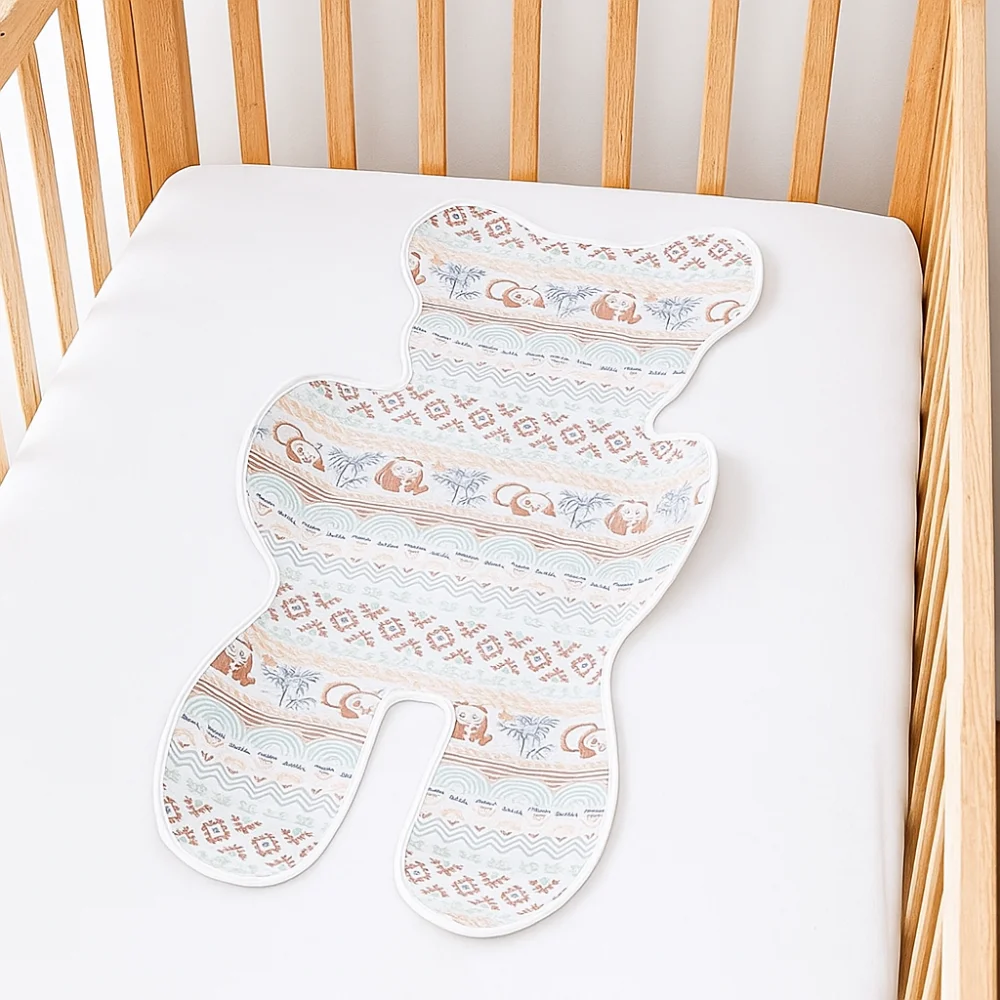 

Washable Soft Baby Stroller Cooling Pad Cute Breathable Pushchair Car Mat Car Seat Pram Cushion Baby Stroller Cushion Summer