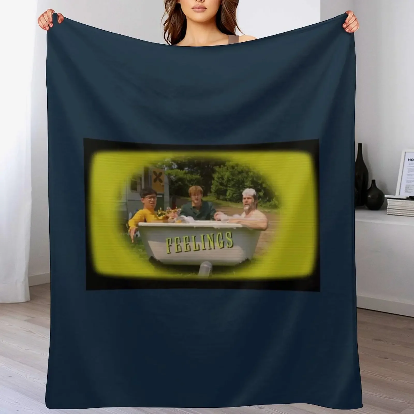 Taskmaster Feelings Soap Opera Throw Blanket All Weather Soft Throw Blanket for Sofa