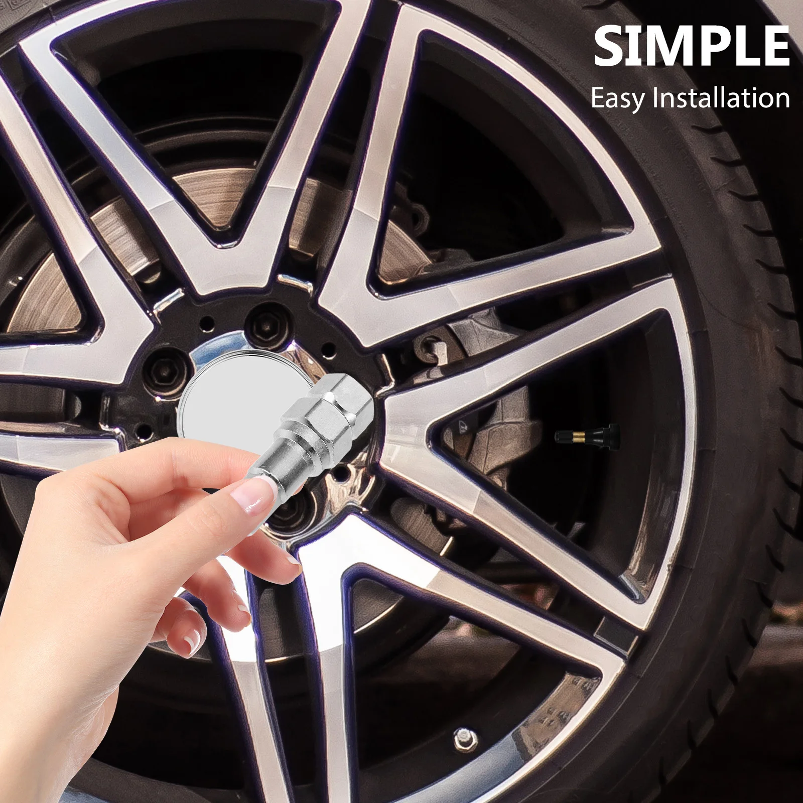 

Hexagon Nut Sleeve Wheel Hub Lug Socket Fixing Wrench Tool Practical Steel Wrenches Nuts Lock Padded Security