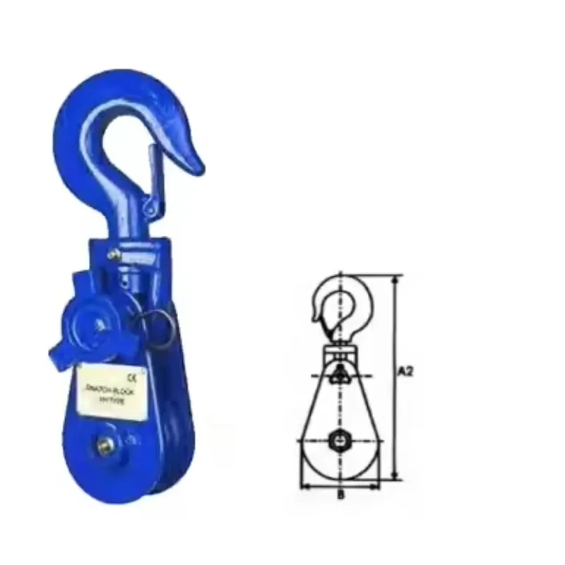

High-quality industrial lifting device for 2-3 tons of wire rope sling pulley block (roller)