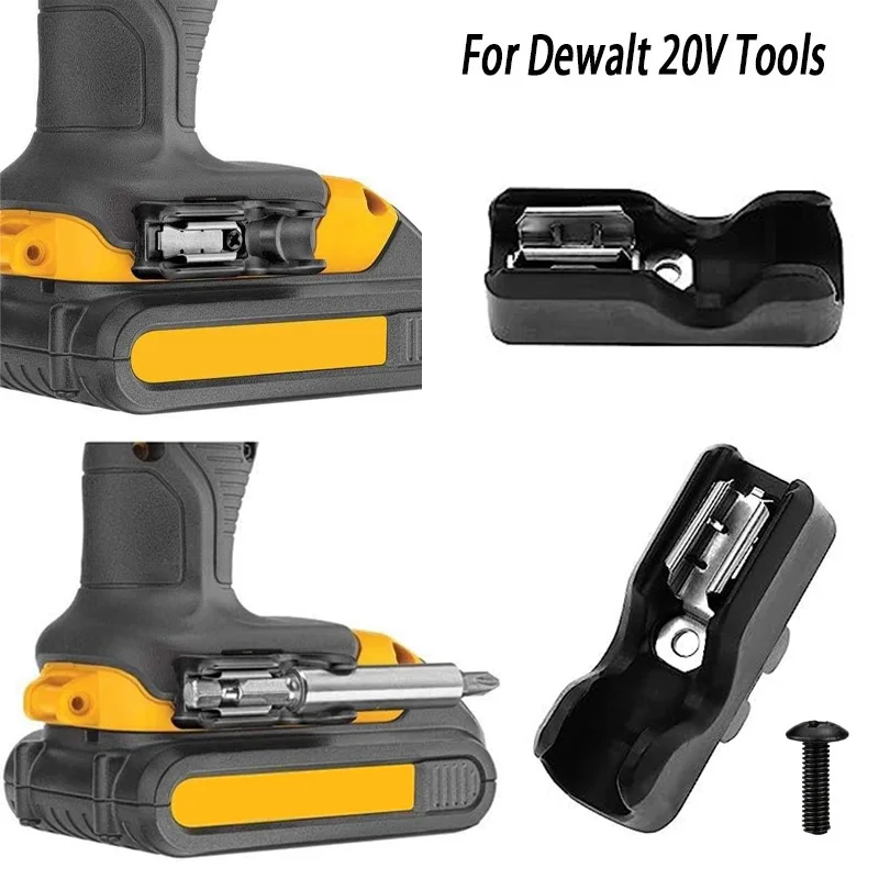 Imagem -03 - Electric Drill Belt Clips Gancho Bit Holder Kits para Dewalt 20v Power Driver Tools Acessórios