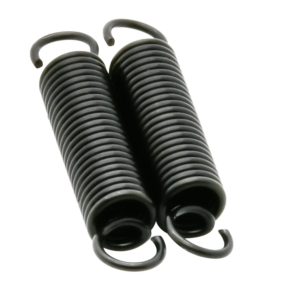 10 PCS SWP-A Tension Spring Medium Heavy Load Nigrescnece OD 3-12mm Length 10-100mm Wire Diameter 0.45-1.8mm ATHS-P