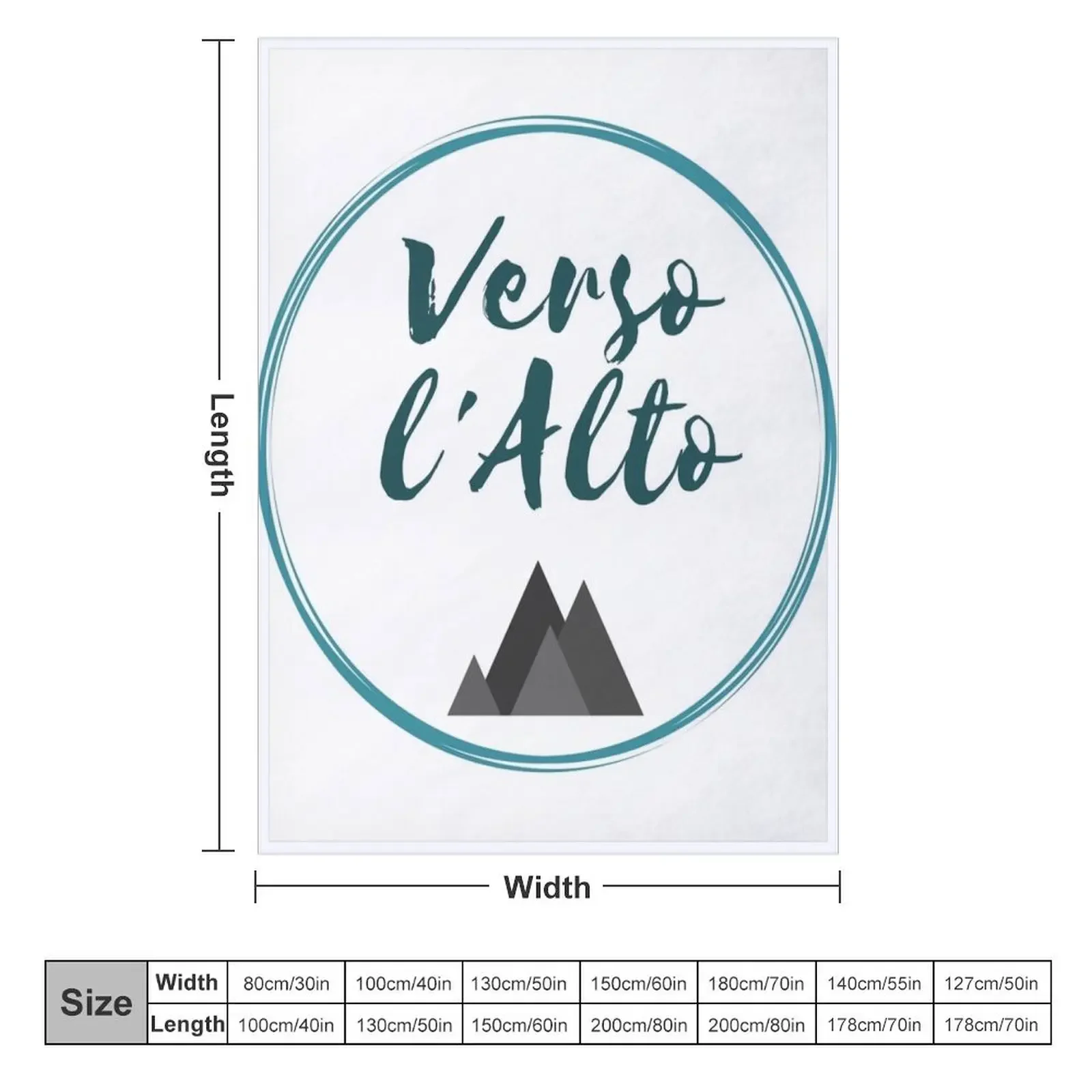 Verso l'alto- To the Heights! Blessed Pier Giorgio Frassati Throw Blanket Furrys Luxury Designer Blankets