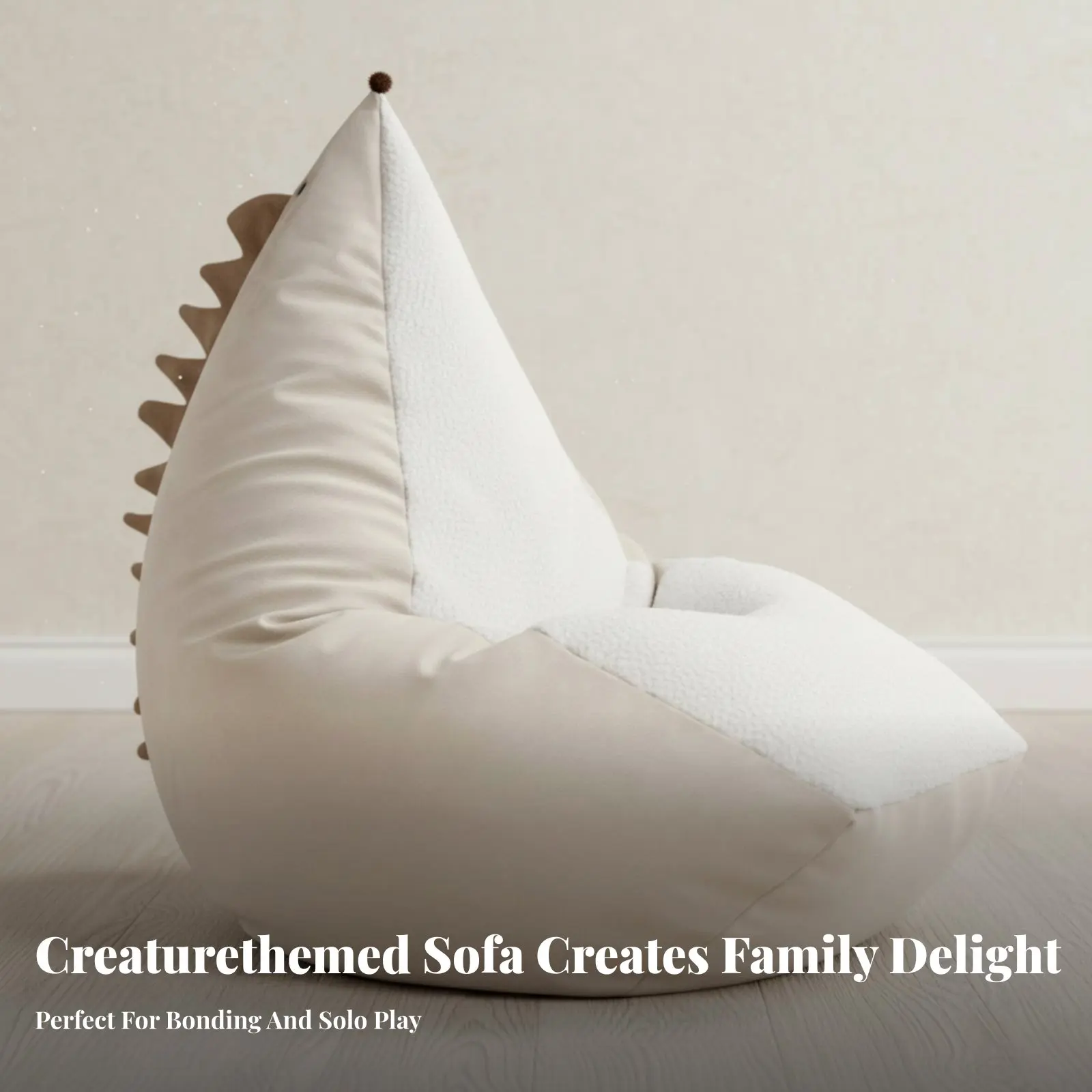 

CreatureThemed Character Chair Soft and Comfy Young Child Seating Ergonomic Spineing Machinecleanable Cover for Children