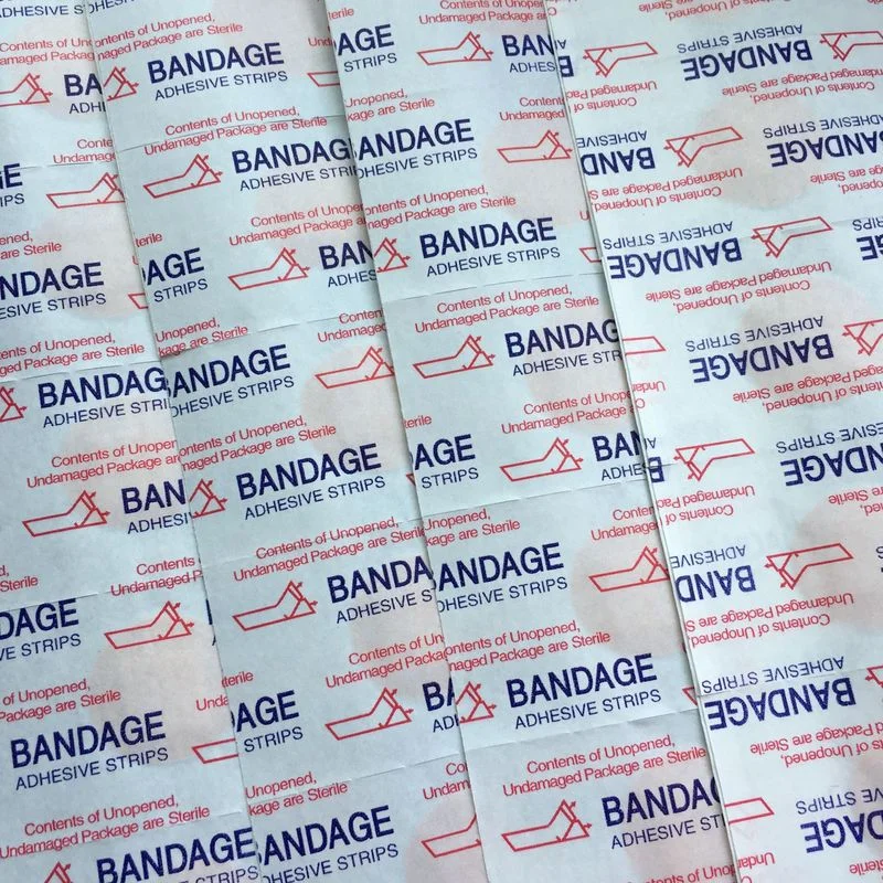 100pcs/lot Mini Round Band Aid PE Waterproof Adhesive Bandages Breathable Whelk Vaccinum Skin Patch for Children Kids Adult