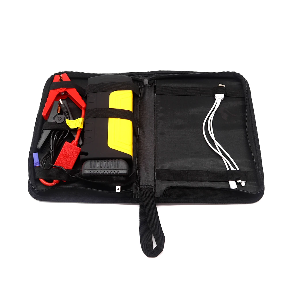 

Portable Emergency Vehicle Tool Car Battery Charger 12v Car Jump Starter Kit With Air Pump