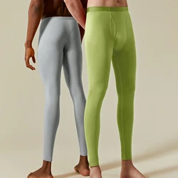 Männer Thermische Unterwäsche Hosen Hohe Qualität Big Pouch Boxer Unterwäsche Lange Unterhosen Mens Baumwolle Dünne Thermische Unterwäsche Leggings Hosen
