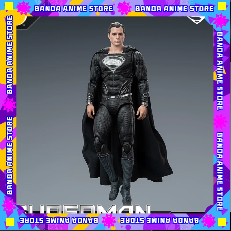 جديد Fondjoy 1/9 أسود سوبرمان 2.0 عمل الشكل تيار مستمر زاك سنيدر العدالة الدوري أنيمي تمثال تمثال نموذج مخصص ألعاب أطفال الهدايا #2