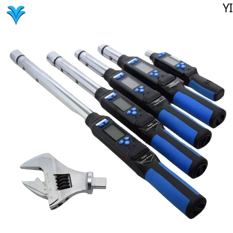 Digital Torque Wrench Torquimetro Tools 1.5-340 Nm In High Exactness Adjustable Electronic Digital Torque Meter Wrench