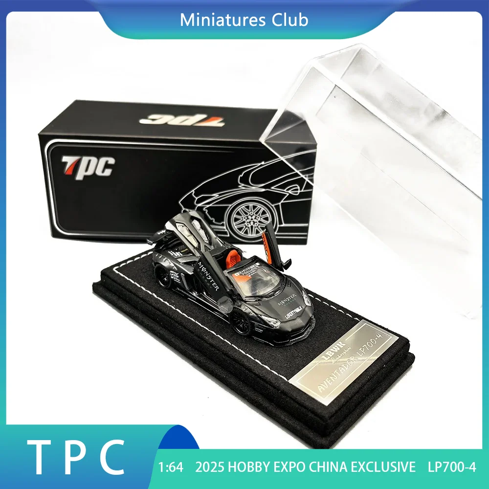 

TPC 1:64 Lamborghini LP700-4 EXPO CHINA 2025 VENT EDITION Alloy Fully Open Alloy Premium Diecast Car Model Vehicle Collectible