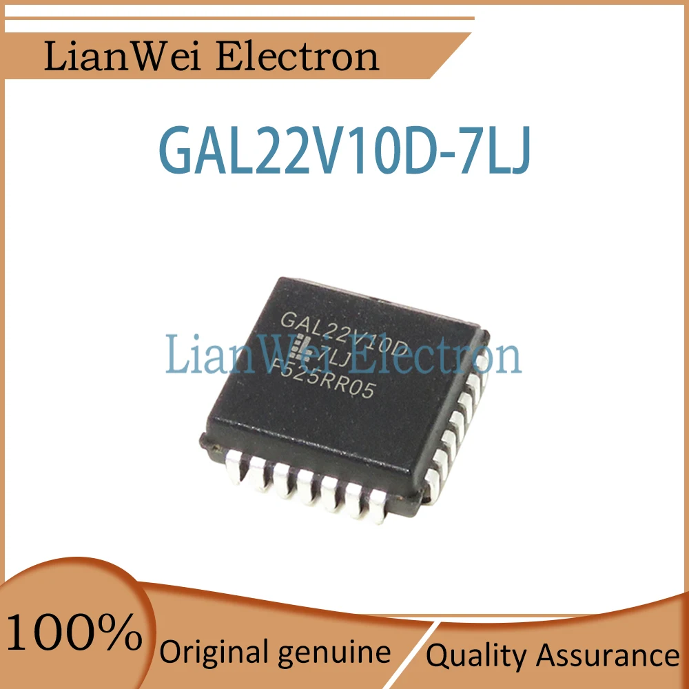 

(5-10 Piece)100% New GAL22V10D GAL22V10D-7LJ GAL22V10 IC Chipset PLCC-28