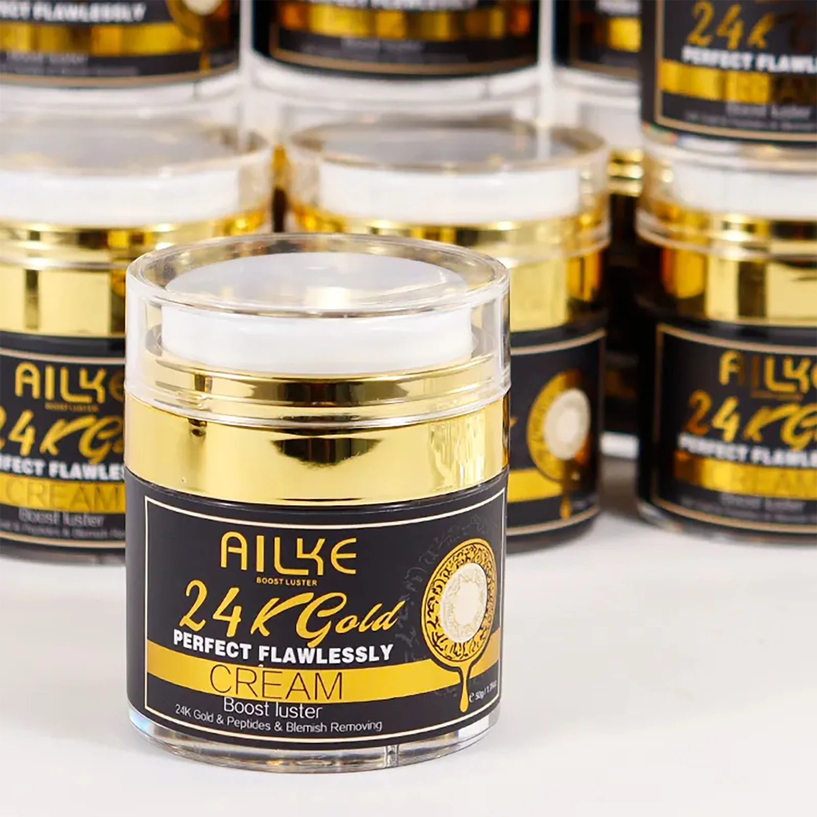

Безупречный крем AILKE 24K Glod, увлажняющий, осветляющий, удаляет темные пятна, осветляет, ровный тон кожи, питает, набор для ухода за кожей
