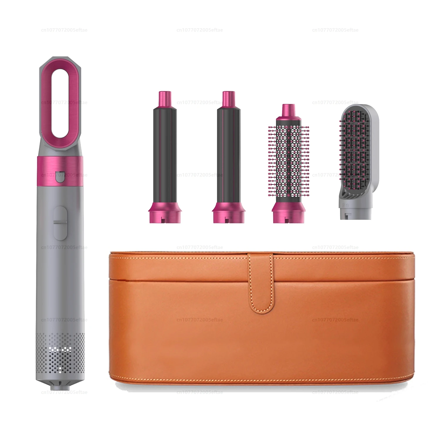 5-in-1 haarstyler Krachtige sneldrogende ionische föhn Hoge snelheid hete kamborstelset Professionele stijltang