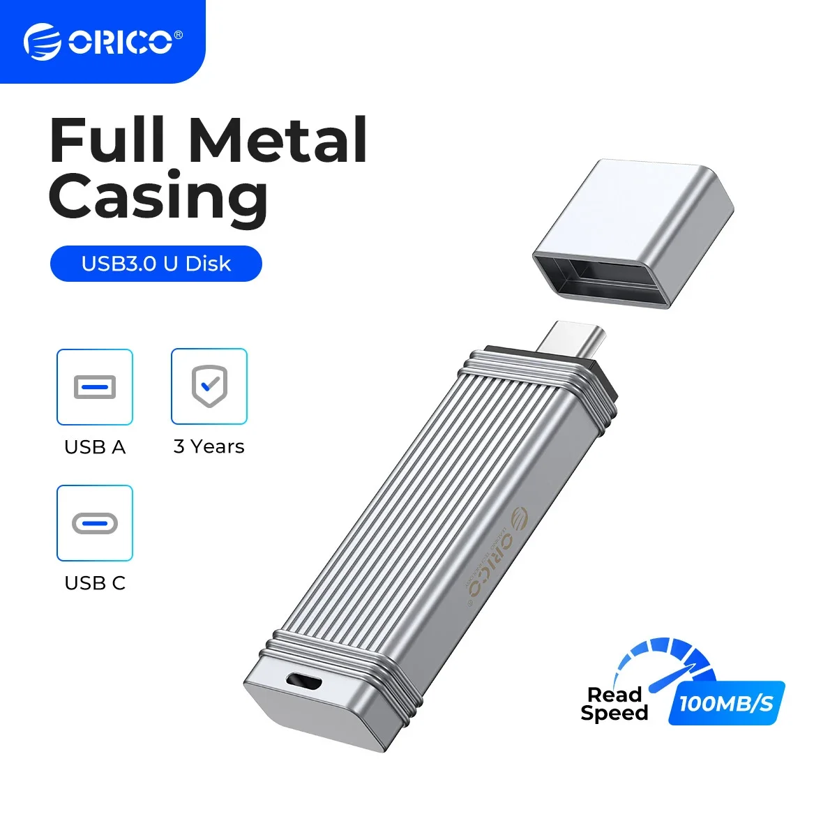 

ORICO USB 3.2 Pen Drive 260MB/S USB Flash Drive 256GB 128GB 64GB 32GB Pendrive Type-C USB3.2 Flash Drive for Android Micro/PC