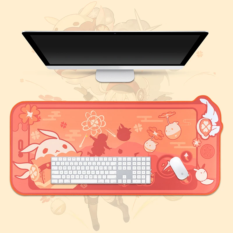 

Cute Anime Klee Extra Large Gaming Mouse Pad XXL Big Desk Mat Water Proof Nonslip Laptop Computer Keyboard Desk Mousepad